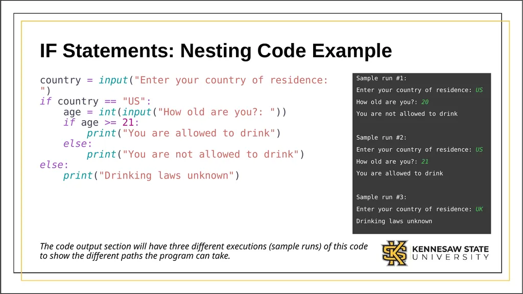 CSE 1321 Module 2 Selection Structures Topics Flow - slide 31 of 42