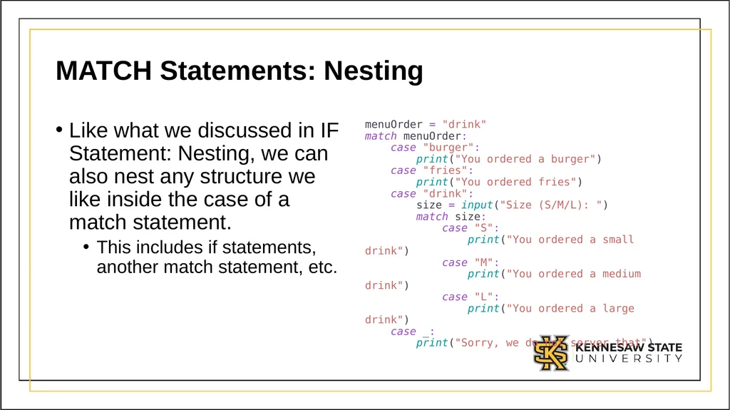 CSE 1321 Module 2 Selection Structures Topics Flow - slide 41 of 42