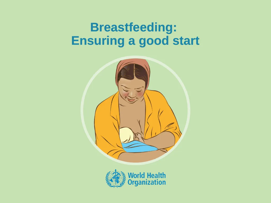 Breastfeeding: Ensuring a good start - slide 1 of 44