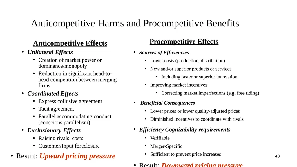 Topic 9b Evolution of Horizontal Merger Law - slide 43 of 87