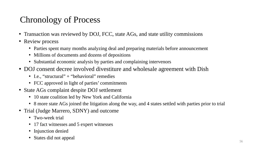 Topic 9b Evolution of Horizontal Merger Law - slide 56 of 87