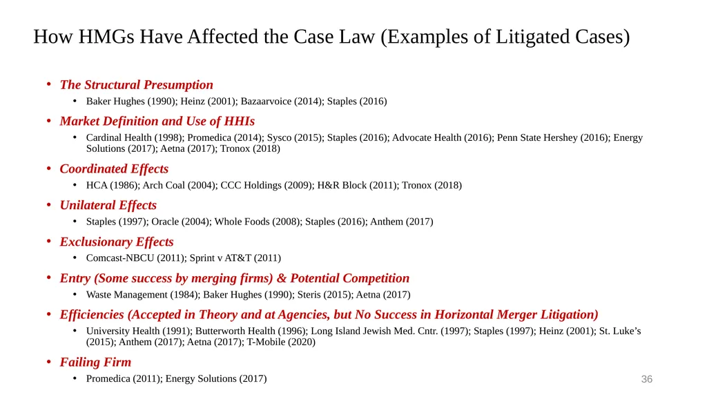 Topic 9b Evolution of Horizontal Merger Law - slide 36 of 87