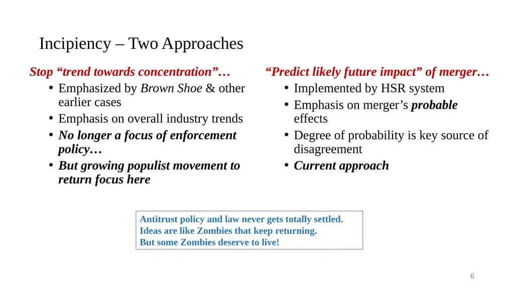 Topic 9b Evolution of Horizontal Merger Law - slide 6 of 87