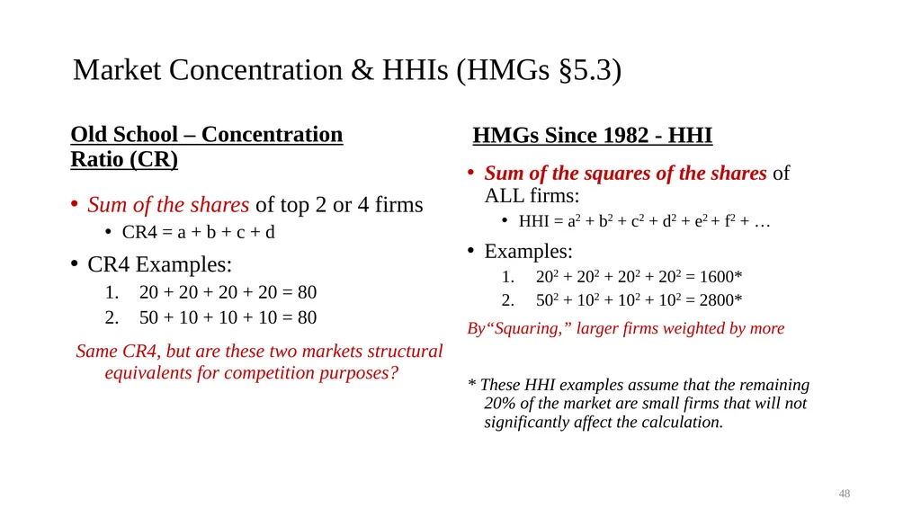 Topic 9b Evolution of Horizontal Merger Law - slide 48 of 87