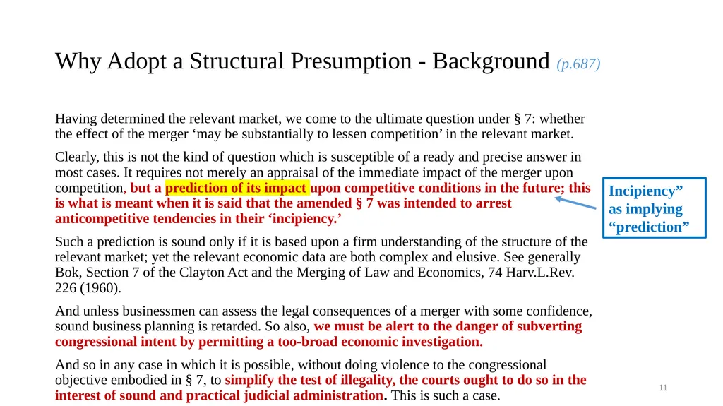Topic 9b Evolution of Horizontal Merger Law - slide 11 of 87
