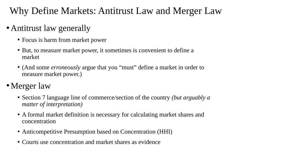 Topic 9b Evolution of Horizontal Merger Law - slide 74 of 87