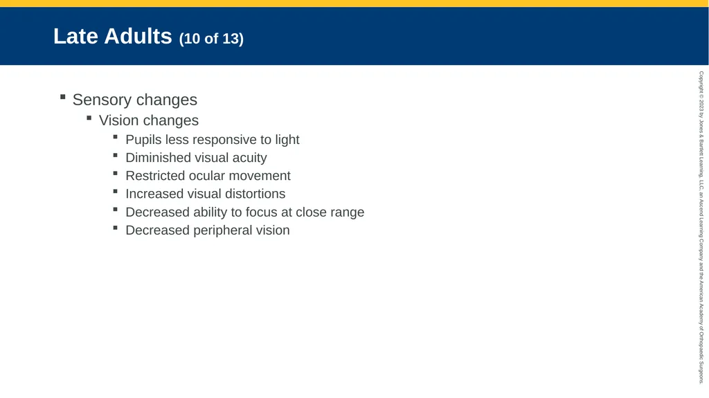 Life Span Development CHAPTER 10 Introduction - slide 41 of 44