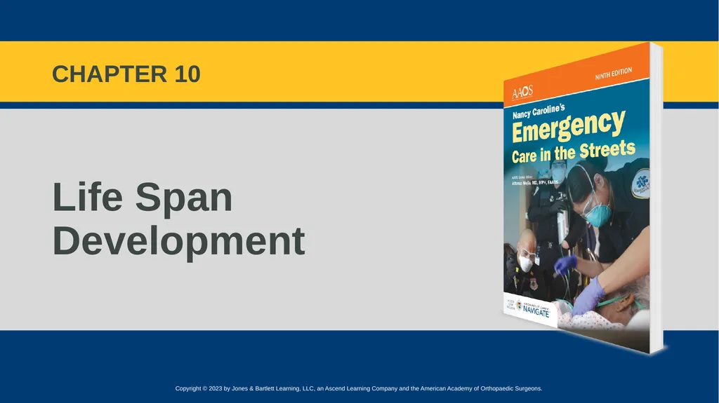Life Span Development CHAPTER 10 Introduction - slide 1 of 44