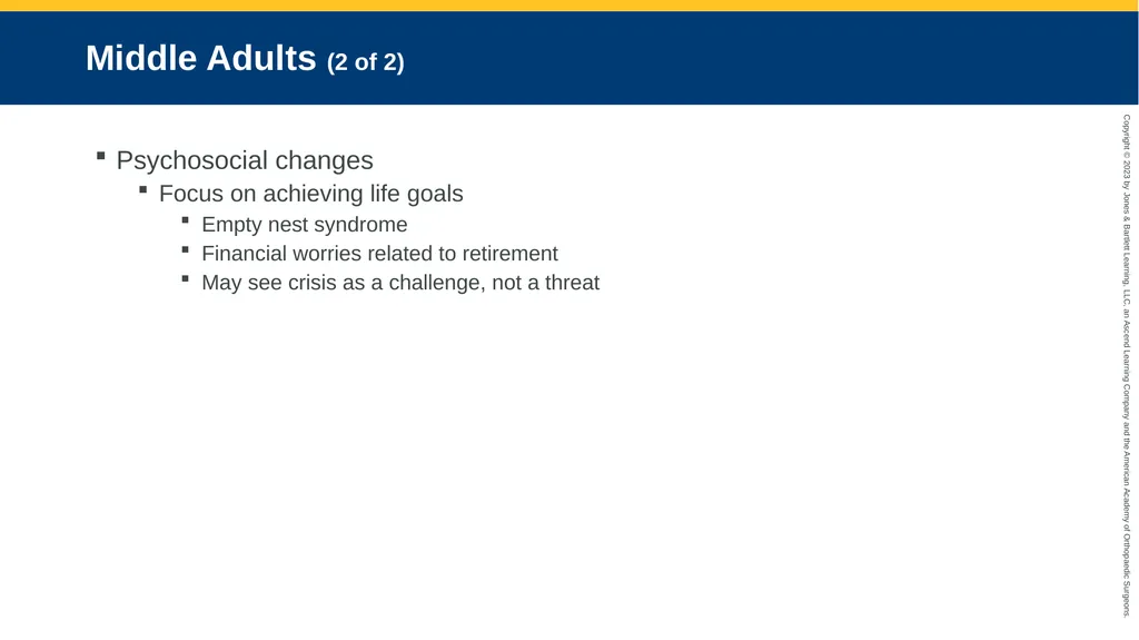 Life Span Development CHAPTER 10 Introduction - slide 31 of 44