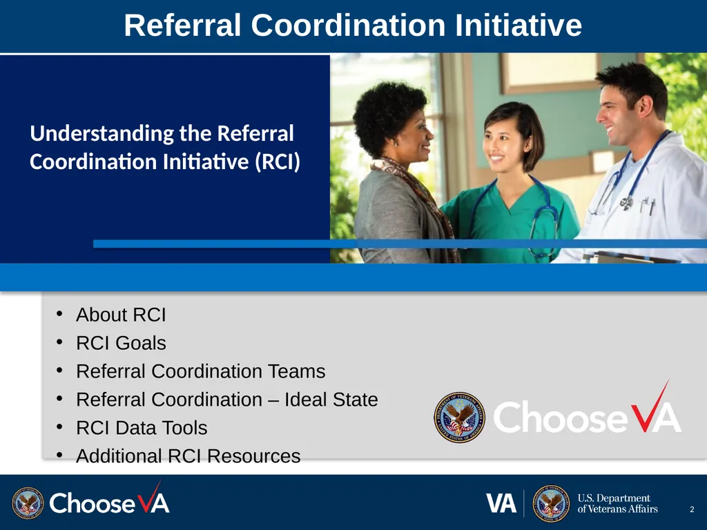 Referral Coordination Initiative (RCI) February - slide 2 of 14