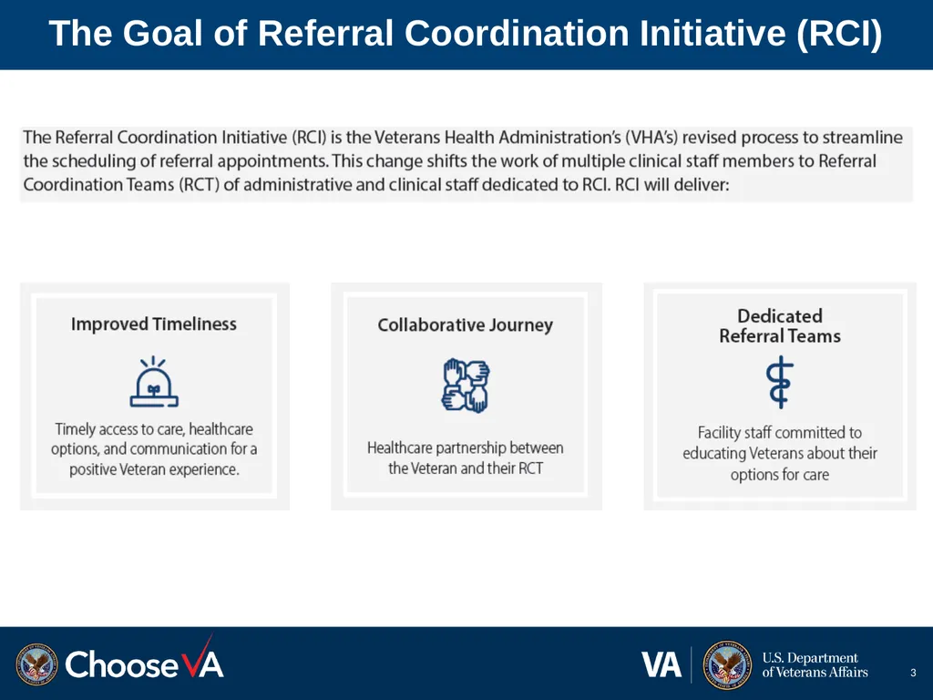 Referral Coordination Initiative (RCI) February - slide 3 of 14