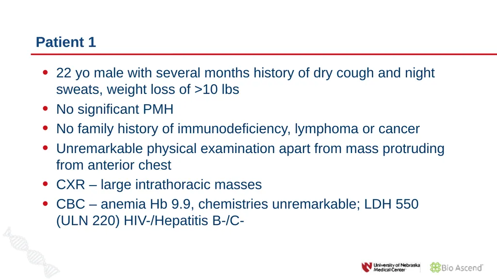 Diffuse Large B-cell Lymphoma November 10, 2021 - slide 13 of 71