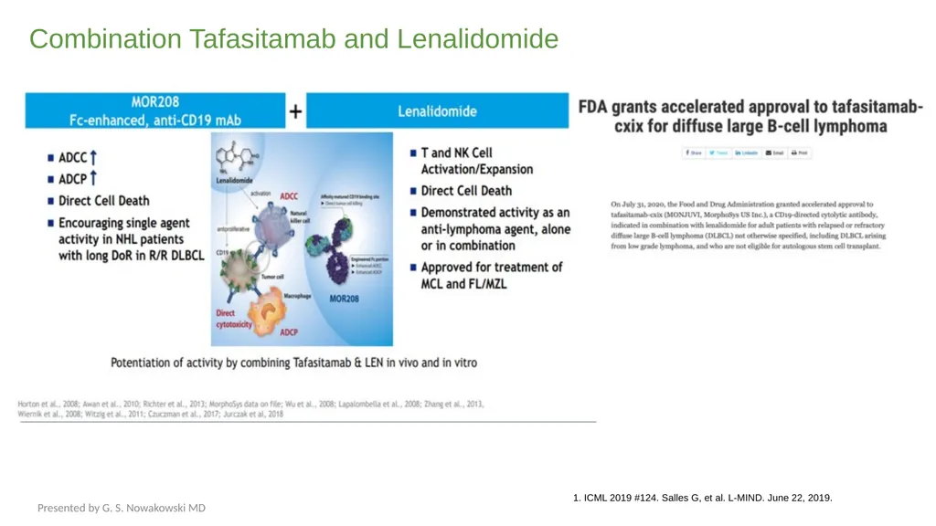 Diffuse Large B-cell Lymphoma November 10, 2021 - slide 37 of 71