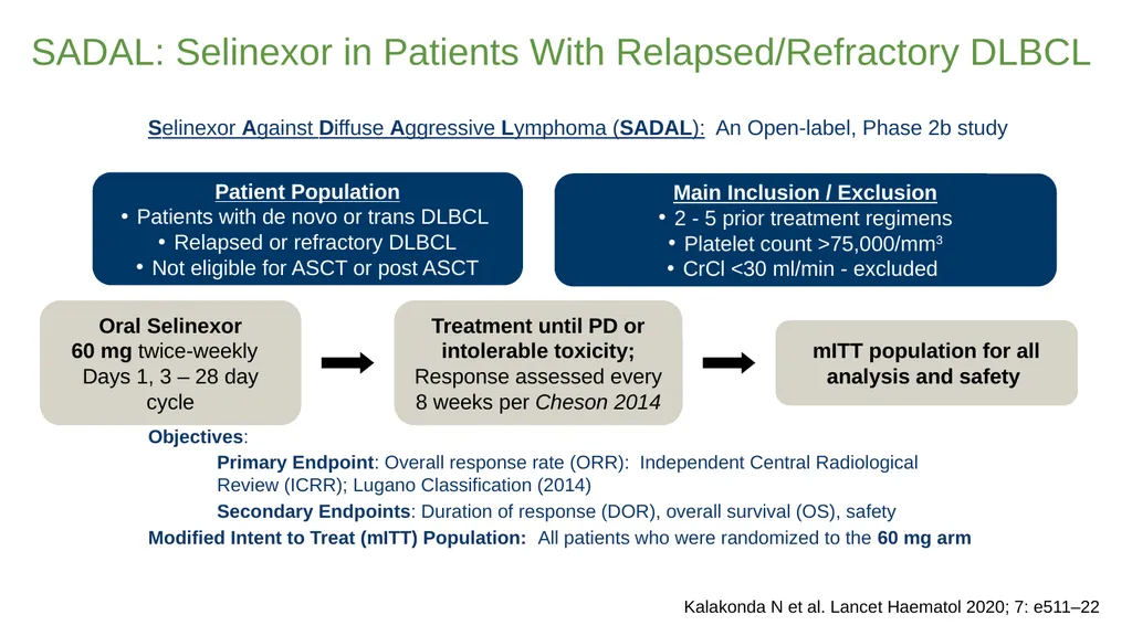 Diffuse Large B-cell Lymphoma November 10, 2021 - slide 34 of 71