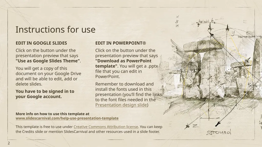This is your presentation title Instructions for - slide 2 of 39