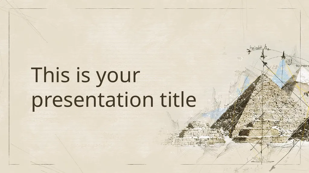 This is your presentation title Instructions for - slide 1 of 39