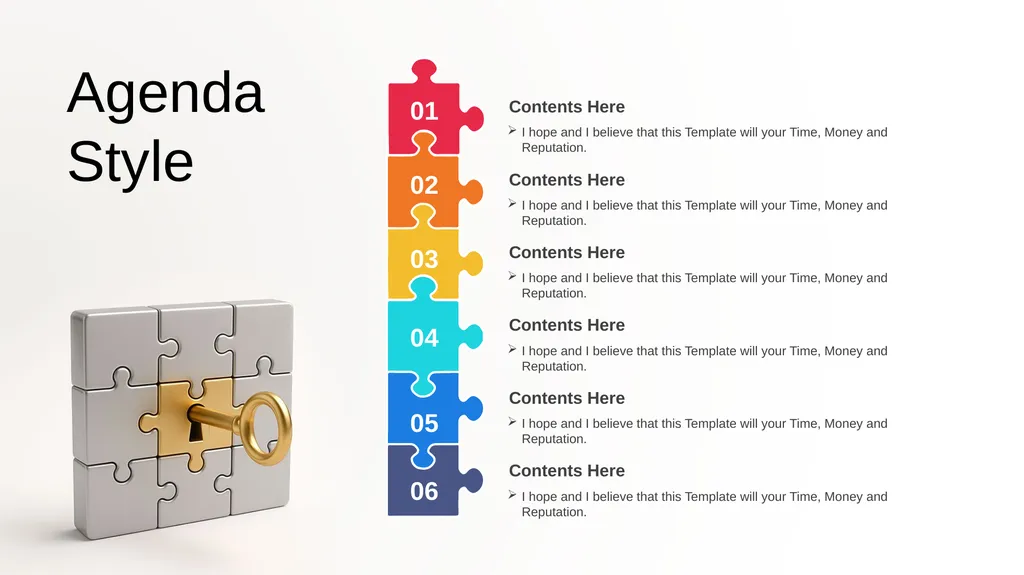 Agenda Style 01 02 03 04 05 06 Timeline Style - slide 3 of 48