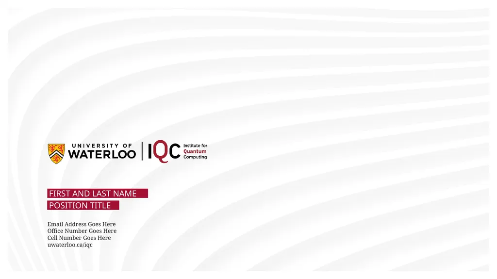 IQC PRESENTATION TEMPLATE This PowerPoint template - slide 16 of 17