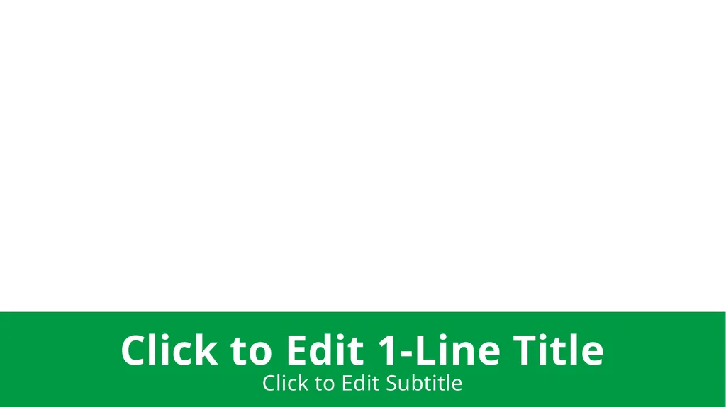 Click to Edit 1-Line Title Click to Edit Subtitle - slide 5 of 32