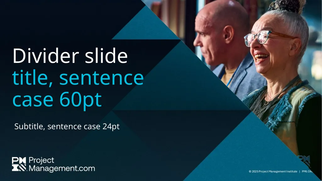 PMI Community Webinar Program Speaker PowerPoint - slide 6 of 22