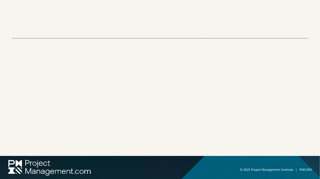 PMI Community Webinar Program Speaker PowerPoint - slide 20 of 22