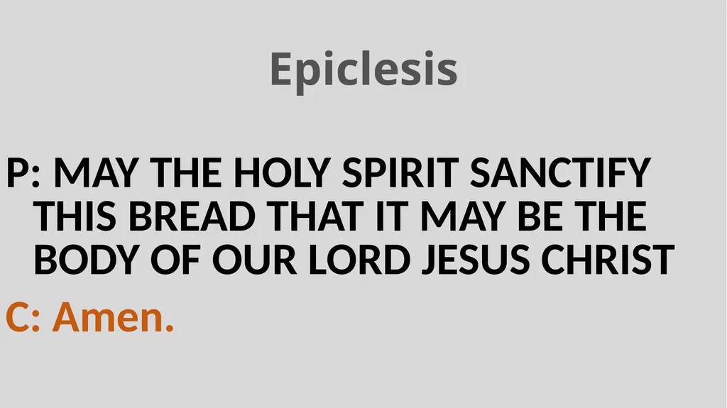 Holy Communion Service Mar Thoma Development - slide 51 of 81