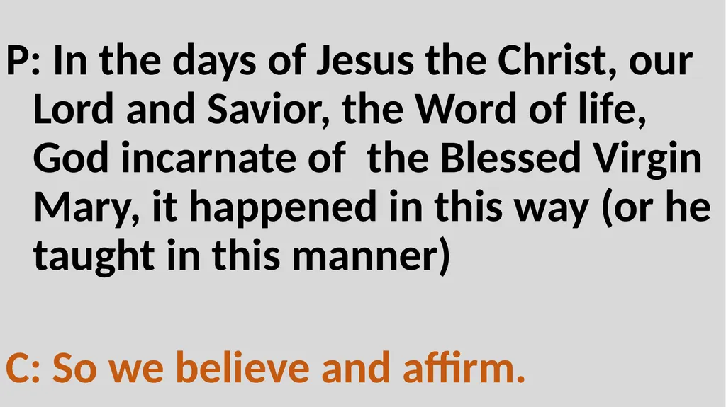 Holy Communion Service Mar Thoma Development - slide 16 of 81