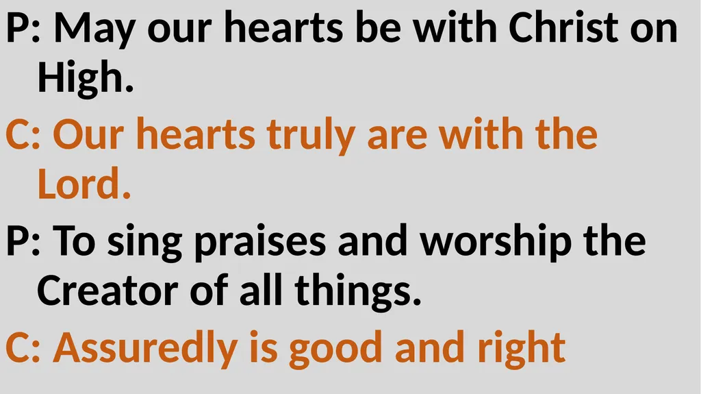 Holy Communion Service Mar Thoma Development - slide 42 of 81