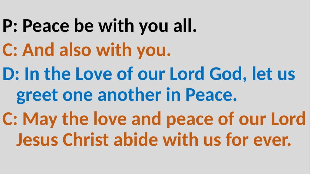 Holy Communion Service Mar Thoma Development - slide 36 of 81