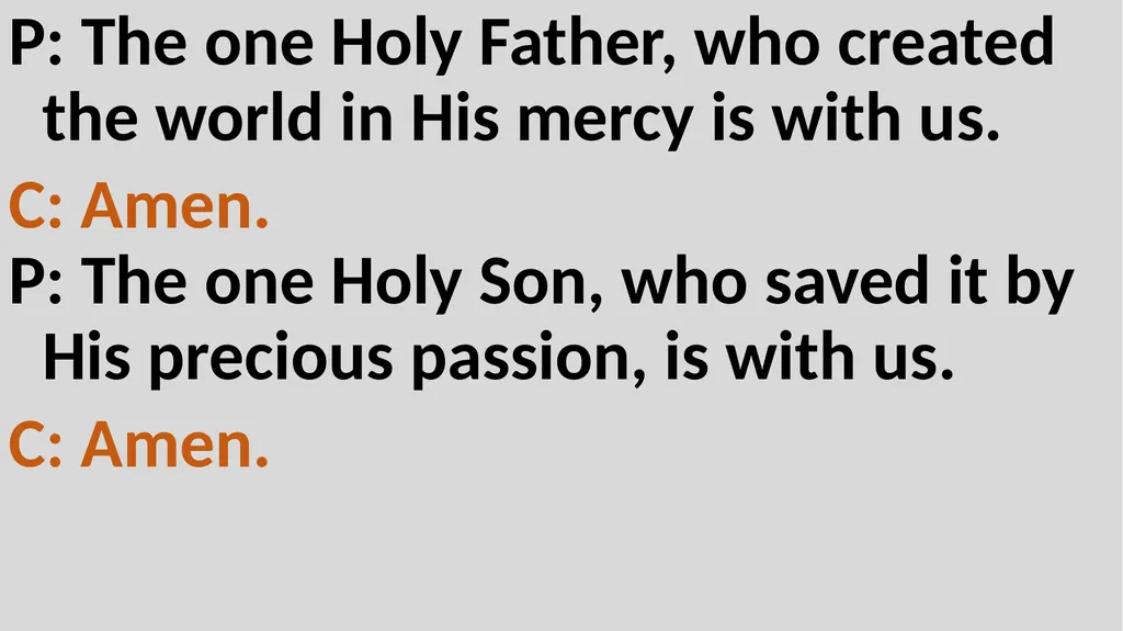 Holy Communion Service Mar Thoma Development - slide 66 of 81