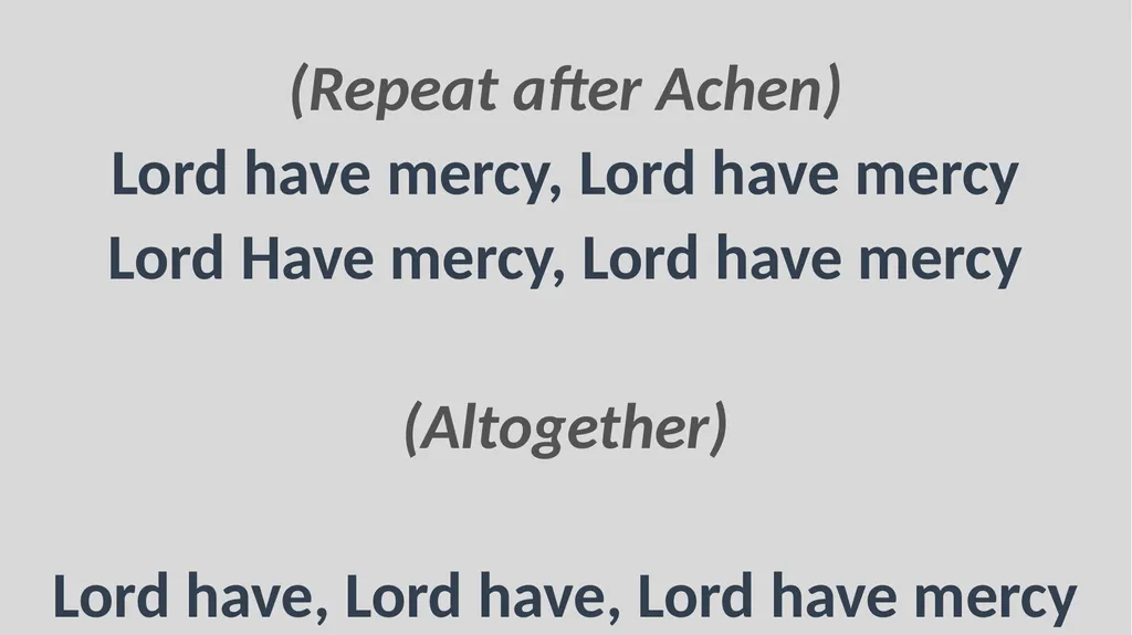 Holy Communion Service Mar Thoma Development - slide 9 of 81