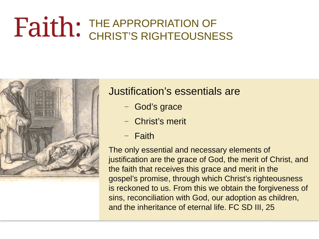 ALL ABOUT Jesus & Justification Jesus WEEK ONE - slide 48 of 57