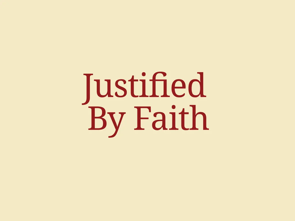 ALL ABOUT Jesus & Justification Jesus WEEK ONE - slide 24 of 57