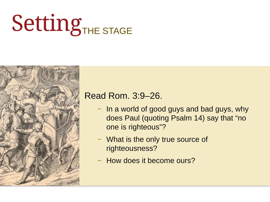 ALL ABOUT Jesus & Justification Jesus WEEK ONE - slide 36 of 57