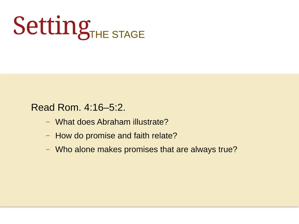 ALL ABOUT Jesus & Justification Jesus WEEK ONE - slide 46 of 57