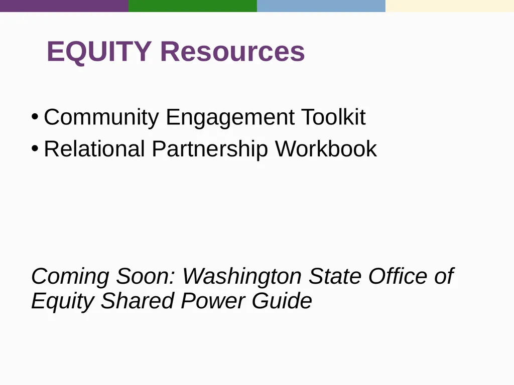 Targeted Universalism Washington State Office of - slide 39 of 42