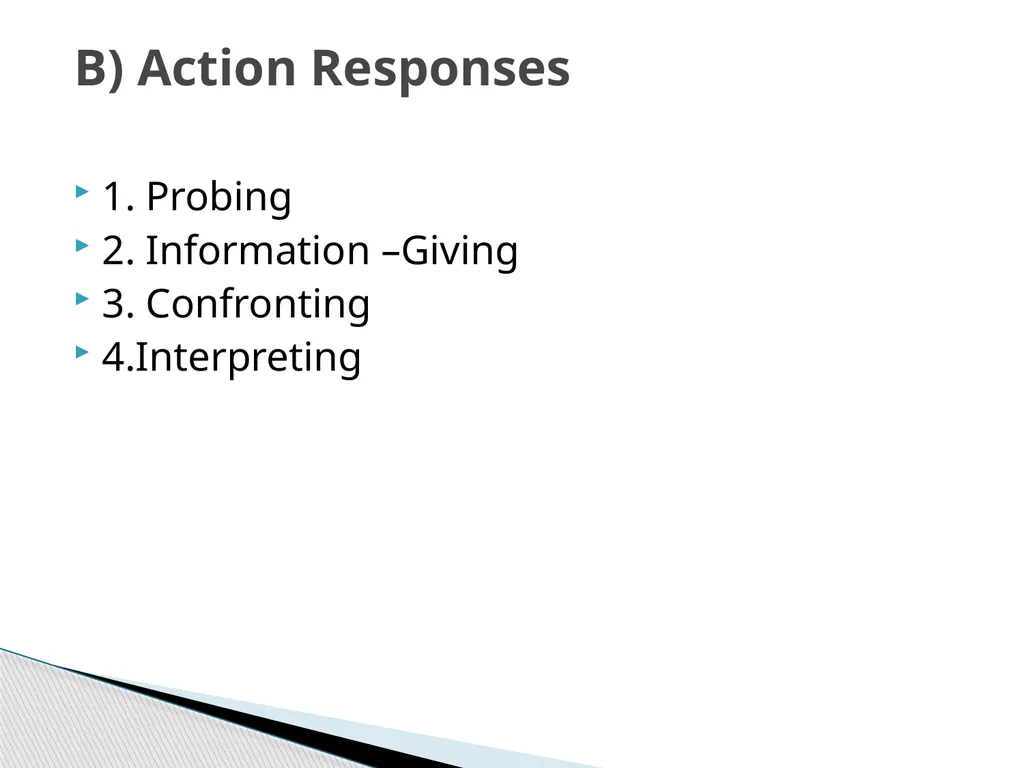 Therapeutic Communication Establishing a - slide 18 of 35