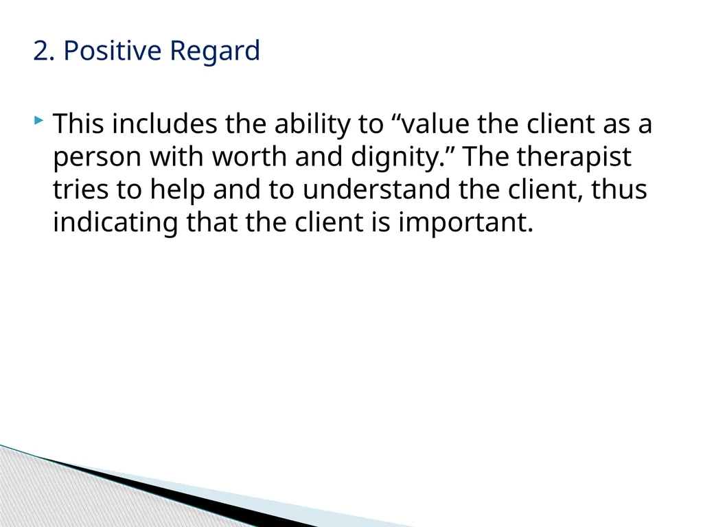 Therapeutic Communication Establishing a - slide 31 of 35