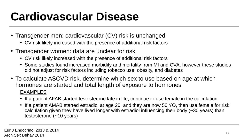 Caring for Transgender and Gender Diverse Patients - slide 60 of 83