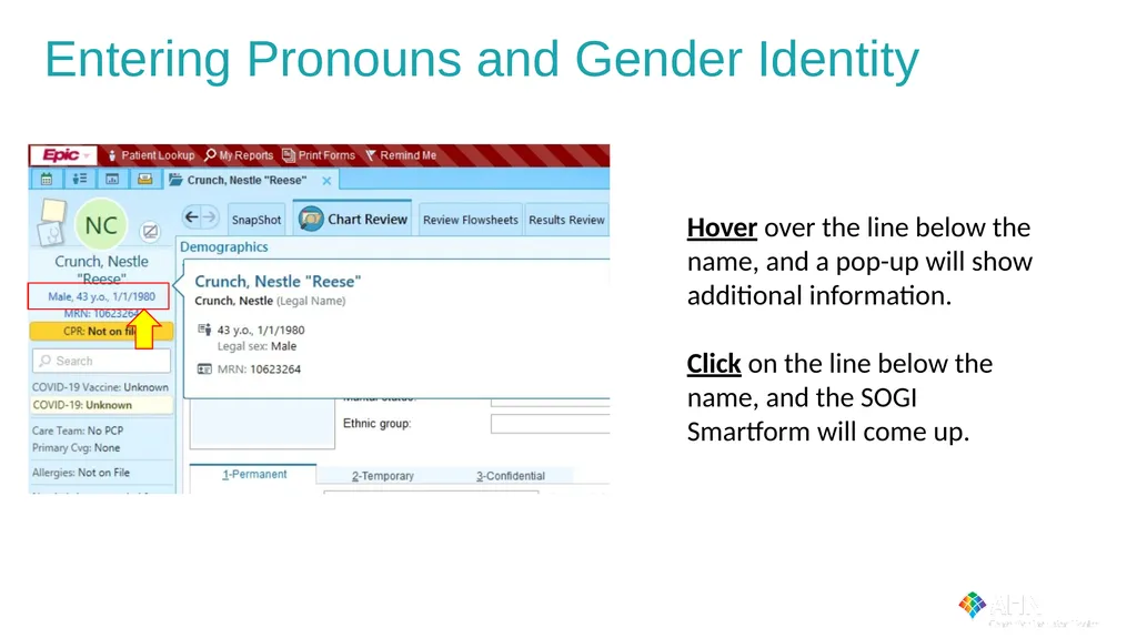 Caring for Transgender and Gender Diverse Patients - slide 25 of 83