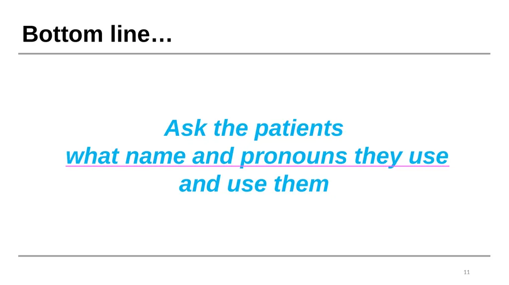 Caring for Transgender and Gender Diverse Patients - slide 10 of 83