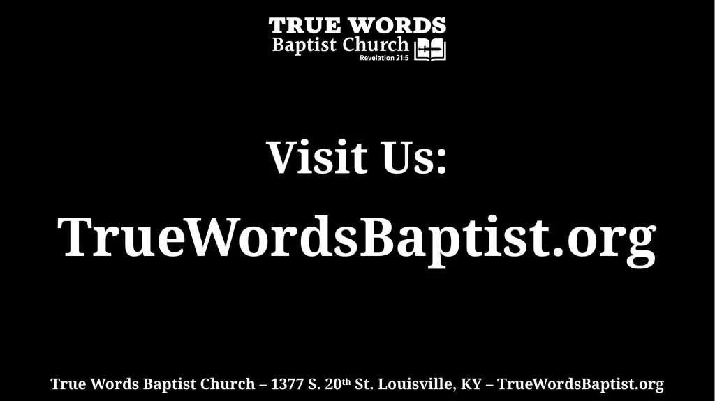 Thursday Bible Study John 12 Joshua Tapp True - slide 27 of 27