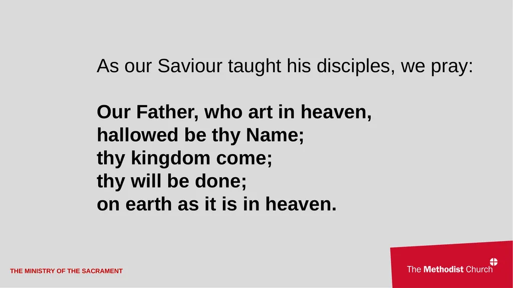 A Second Additional Order of Holy Communion for - slide 37 of 47