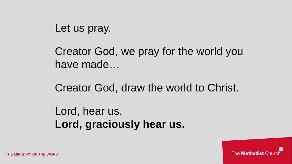 A Second Additional Order of Holy Communion for - slide 14 of 47