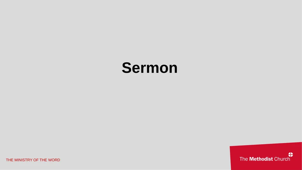 A Second Additional Order of Holy Communion for - slide 13 of 47