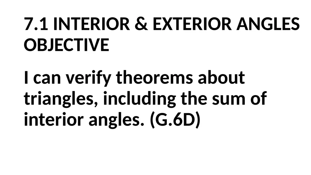 10/26 WORKBOOK WARM UP Exploring Interior Angles - slide 2 of 19