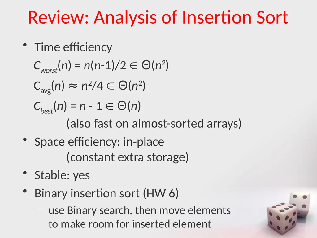 MA/CSSE 473 Day 12 Interpolation Search Insertion - slide 8 of 30