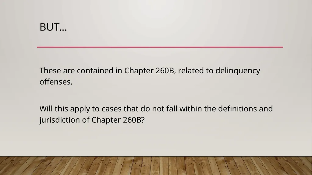 Raising the age of Delinquency – Impact, - slide 16 of 34