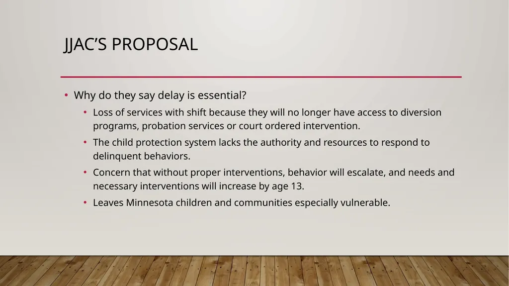 Raising the age of Delinquency – Impact, - slide 32 of 34