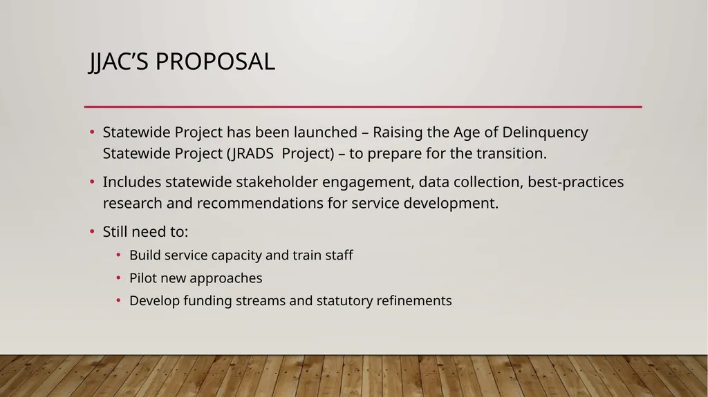 Raising the age of Delinquency – Impact, - slide 33 of 34